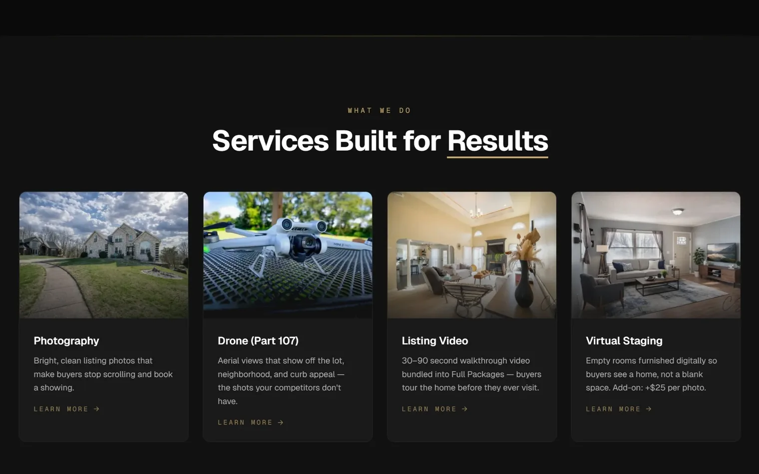 CS Media website screenshot 3